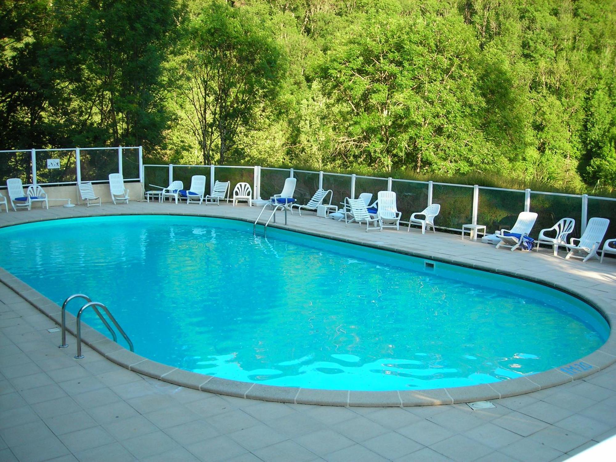 Logis Hotel Le Belle Rive Najac Kültér fotó