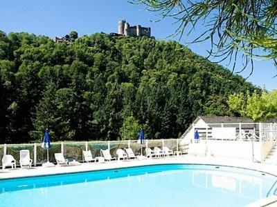 Logis Hotel Le Belle Rive Najac Kültér fotó