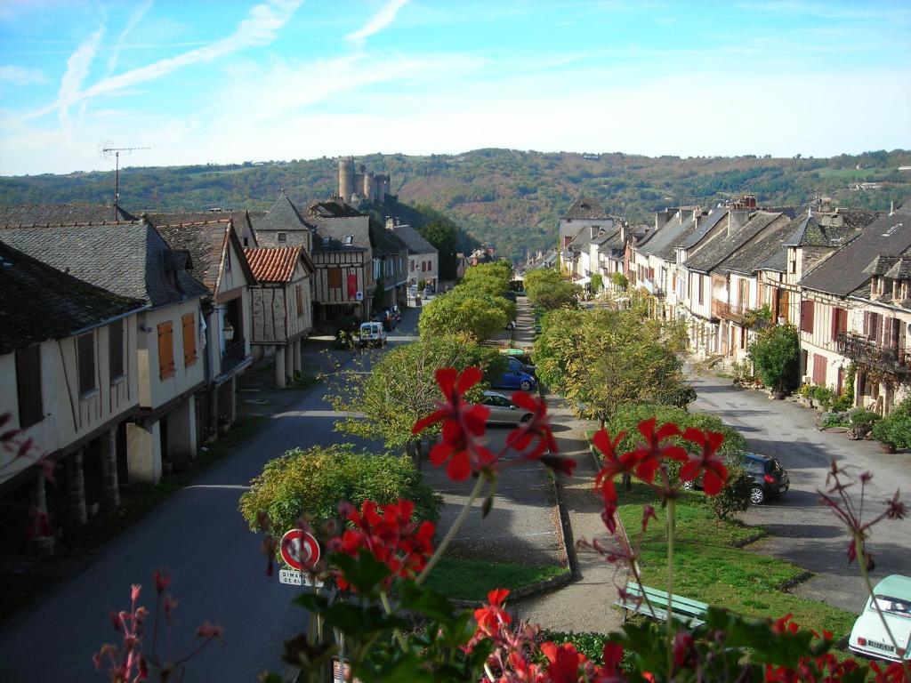 Logis Hotel Le Belle Rive Najac Kültér fotó