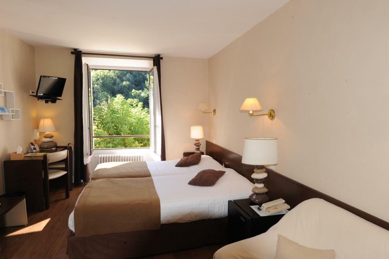 Logis Hotel Le Belle Rive Najac Kültér fotó