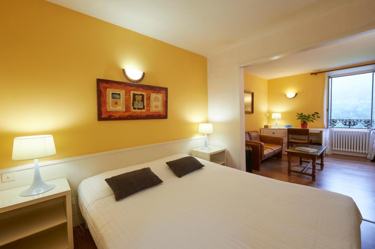 Logis Hotel Le Belle Rive Najac Kültér fotó
