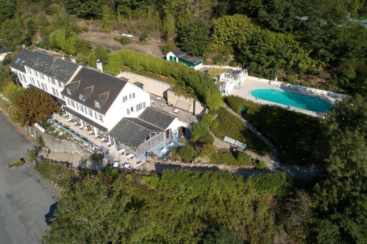 Logis Hotel Le Belle Rive Najac Kültér fotó