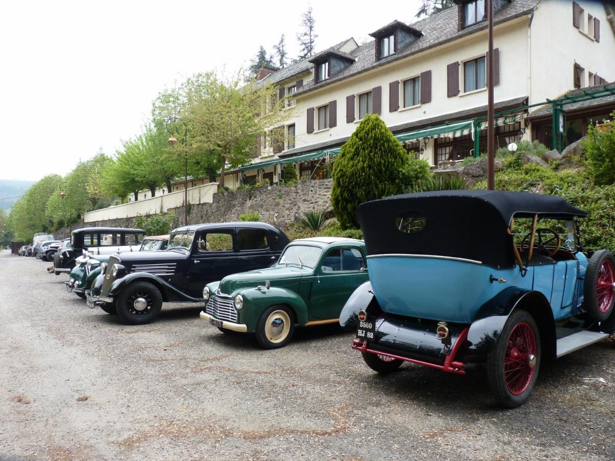 Logis Hotel Le Belle Rive Najac Kültér fotó